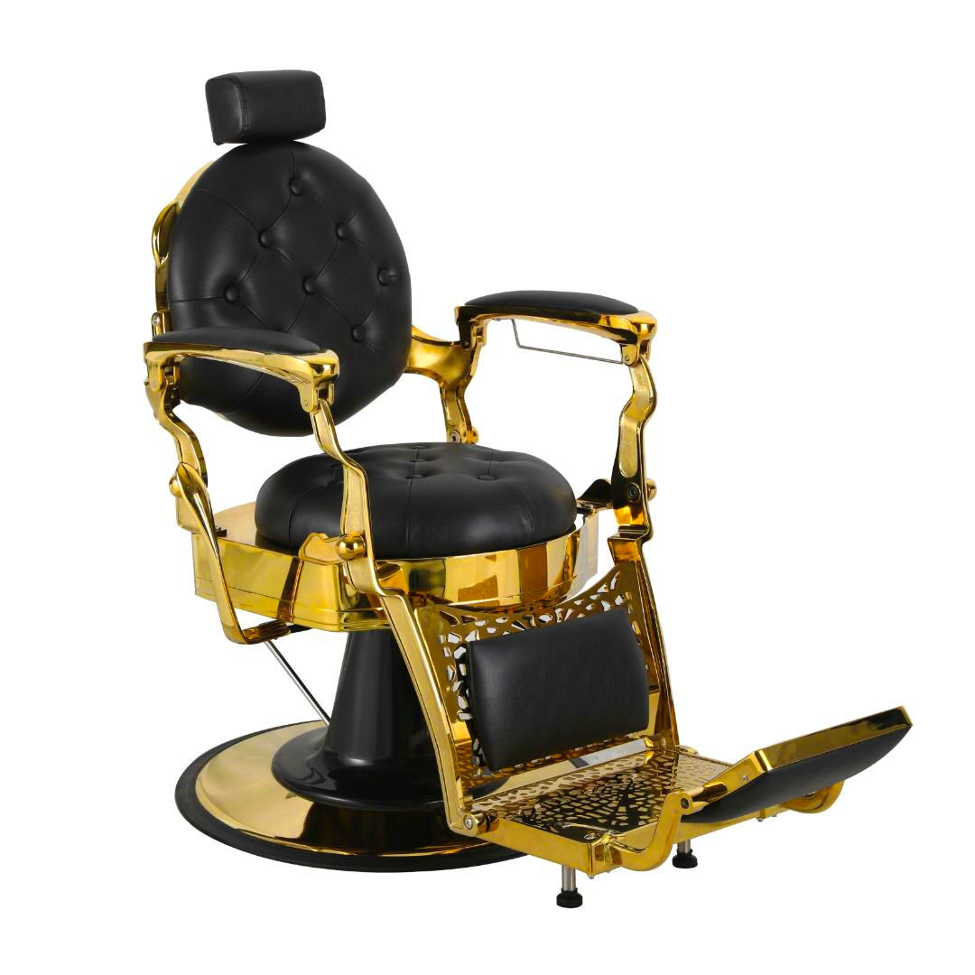 extravagantebarber_producto_001 Sillón Romano Dorado - Imagen 1