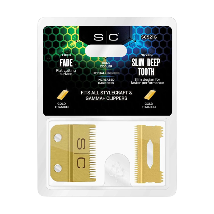 Cuchilla Clipper SC Fade Gold - Imagen 2
