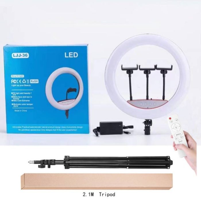 Aro Luz Led 45cm + Tripode - Imagen 2