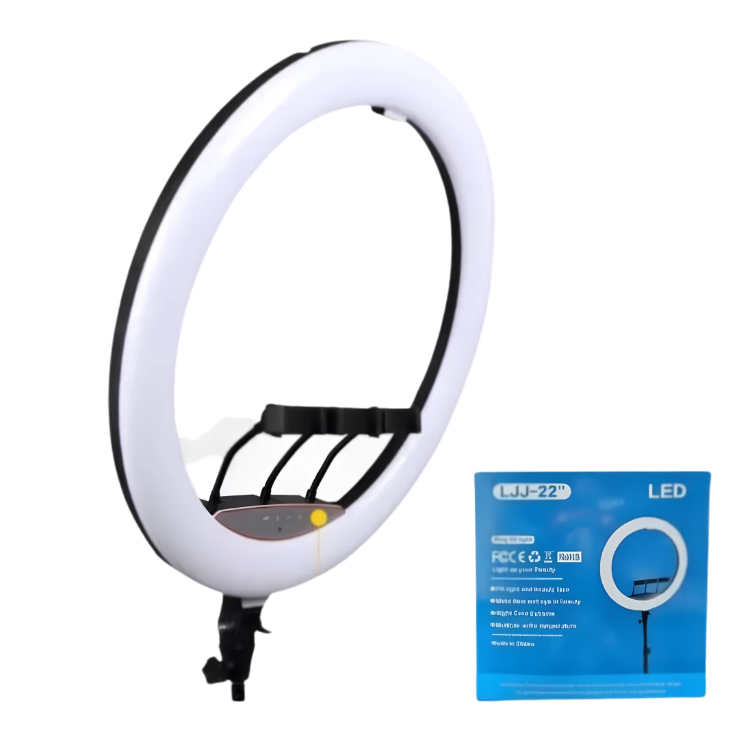 aro-luz-45cm-extravagantebarber Aro Luz Led 45cm + Tripode - Imagen 1