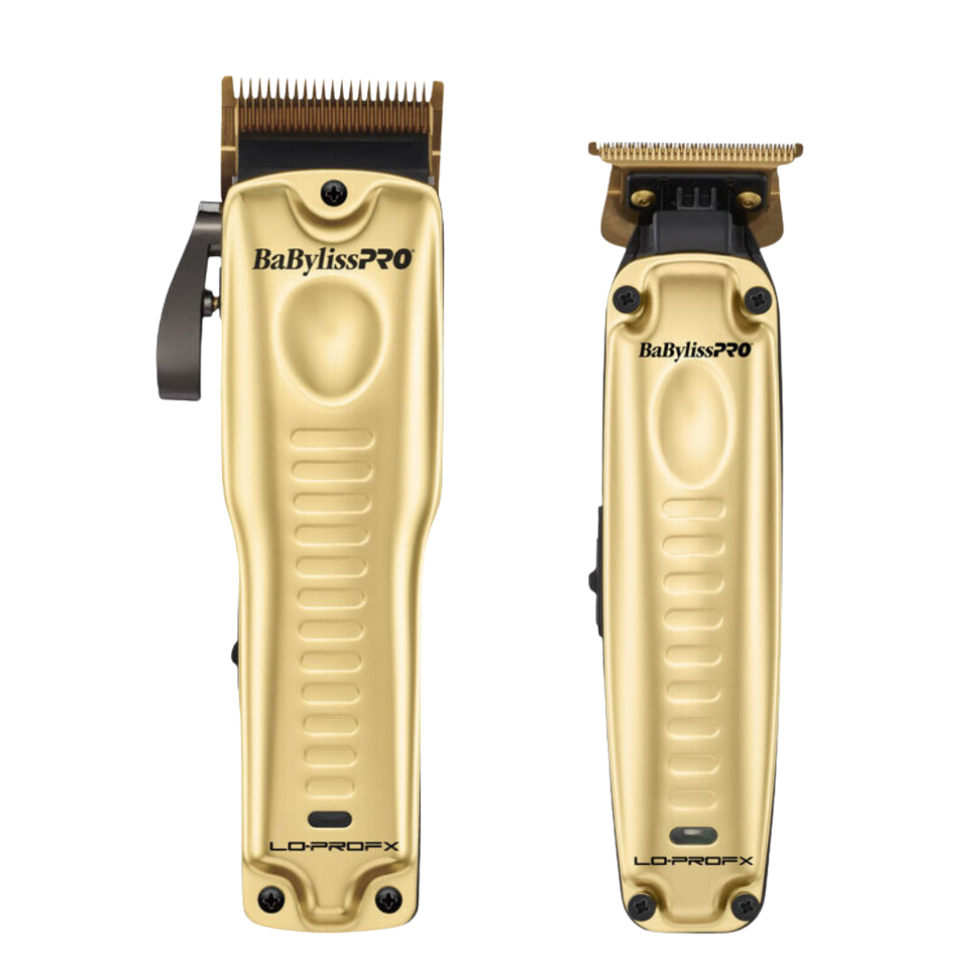 web (97) Combo BABYLISS Clipper + Trimmer Lo Pro FX Gold - Imagen 1