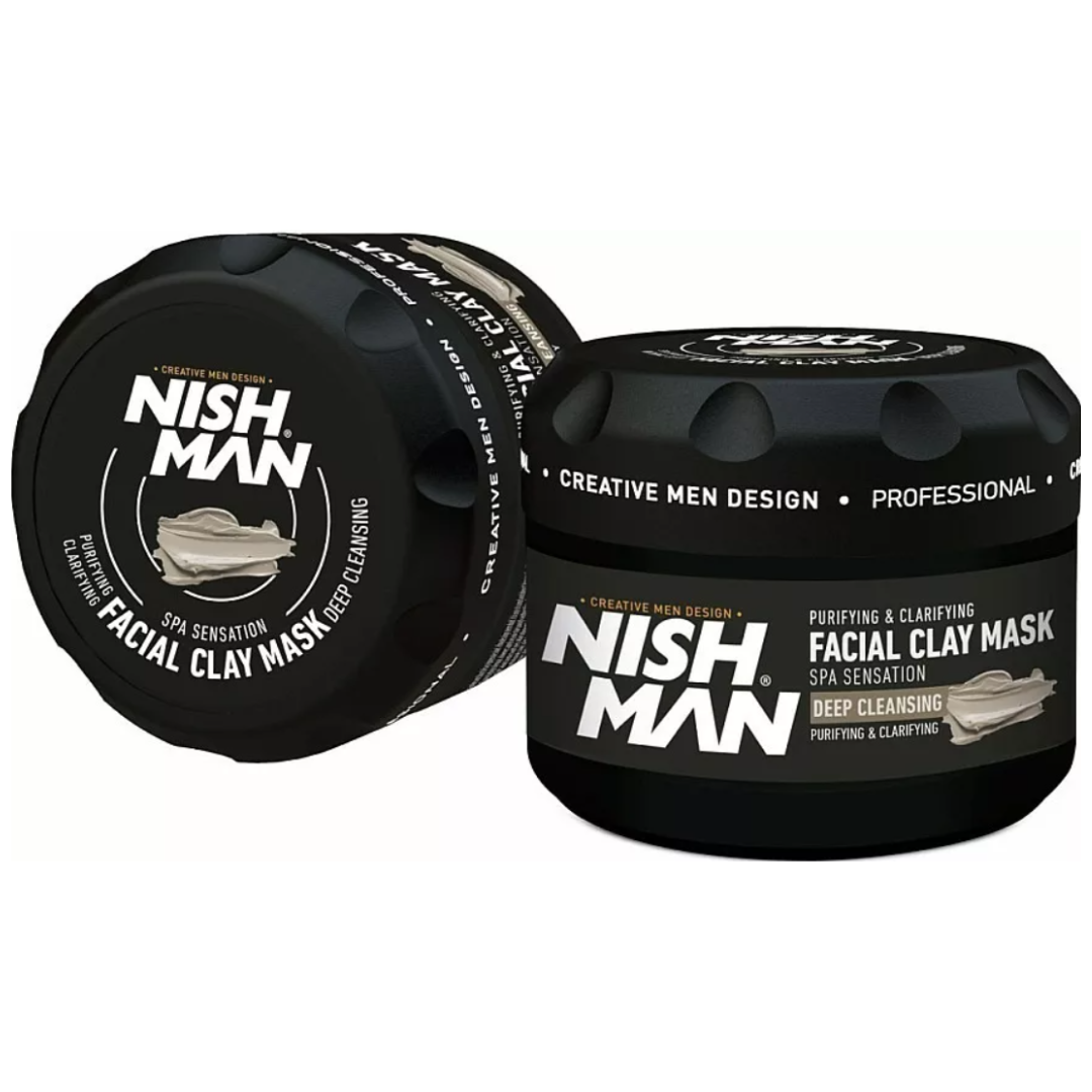 WEB (3) Mascarilla Facial NISH MAN Clay Mask 450gr - Imagen 1