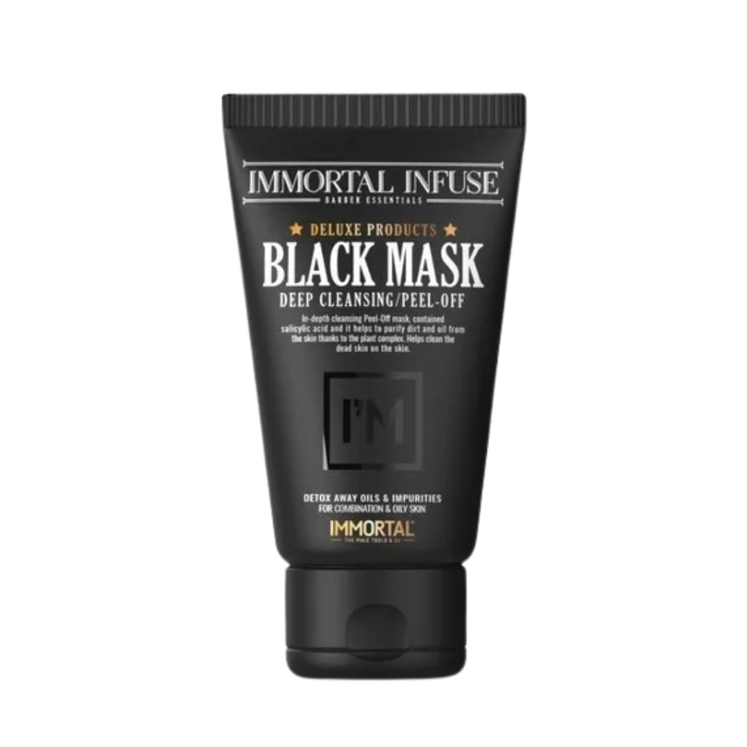 39 Mascarilla Facial IMMORTAL Black Mask 150ml - Imagen 1