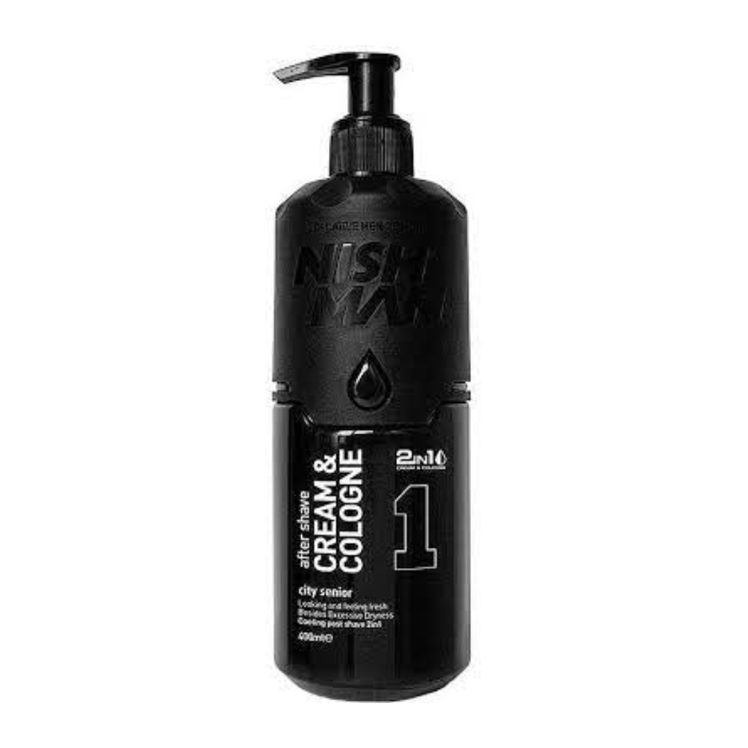 web - 2025-01-24T102229.290 After Shave Crema NISH MAN Nº1 City Senior 400ml - Imagen 1