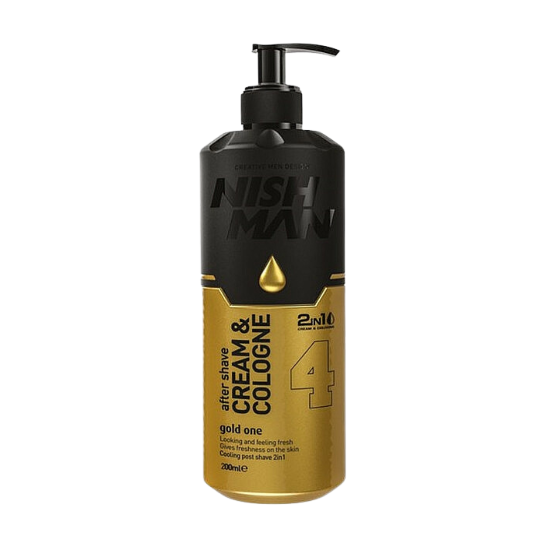 web - 2025-01-24T103141.755 After Shave Crema NISH MAN Nº4 Gold One 400ml - Imagen 1