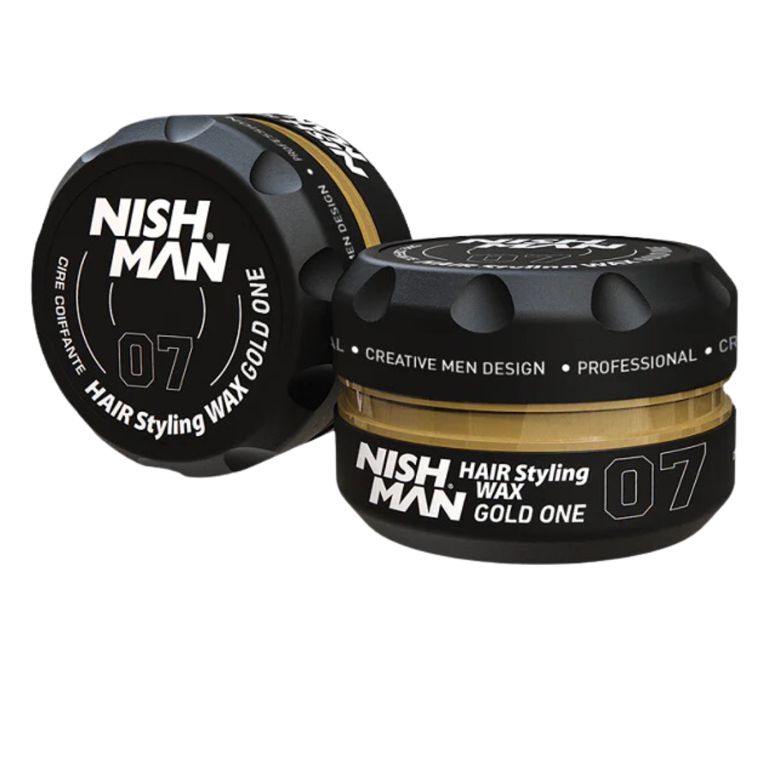 web extravagante (2) Cera NISH MAN 07 Gold One 150ml - Imagen 1