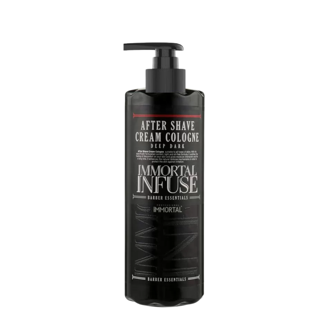 18 After Shave Crema IMMORTAL Deep Dark 400ml - Imagen 1