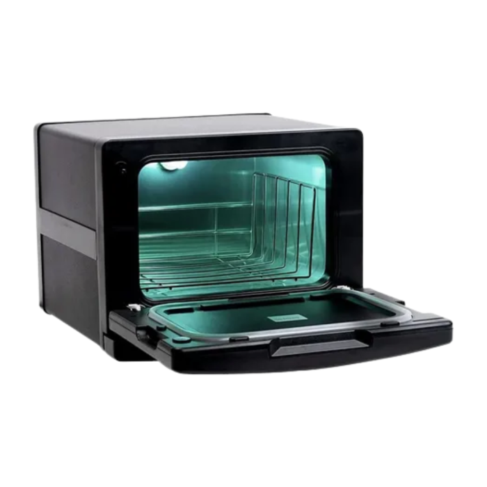 Calentador de Toallas Tipo Horno Negro - Imagen 2