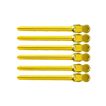 Tomadores / Pinzas Dorado 12 uds.
