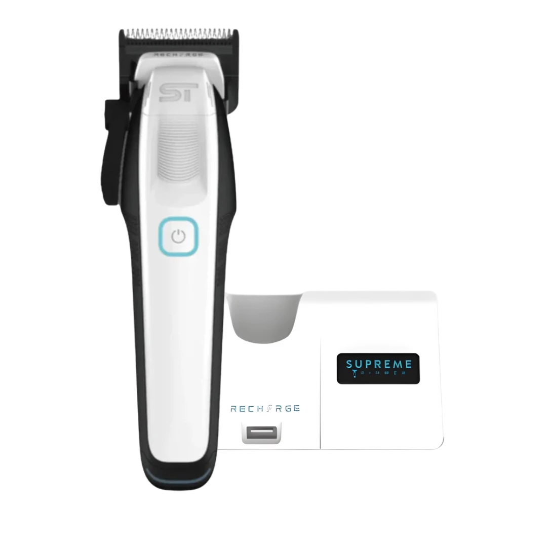 clipper-st-recharge-white-extravagantebarber Clipper ST Recharge White - Imagen 1