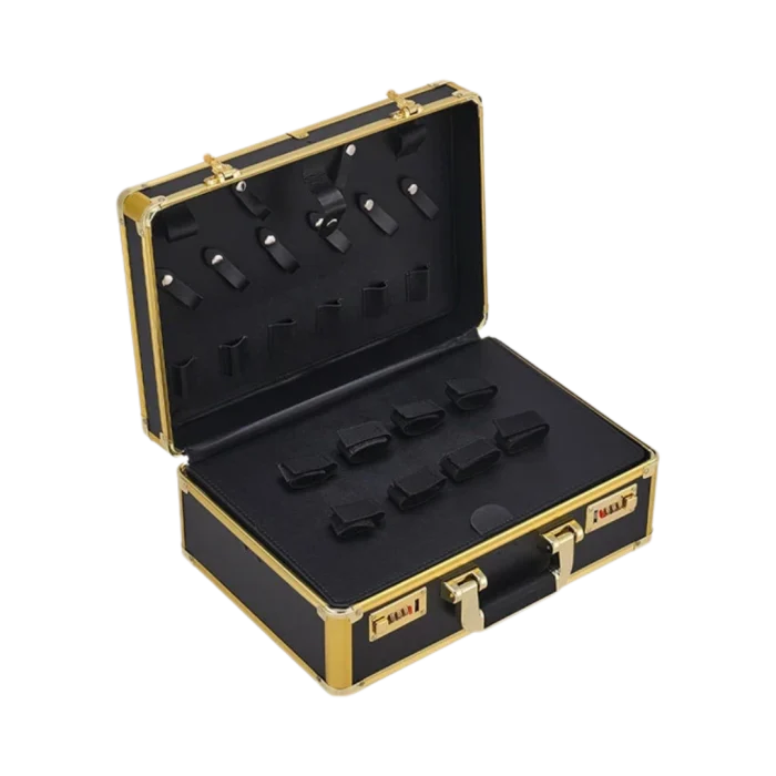 Maleta HAIR STAR Negro - Dorado - Imagen 2