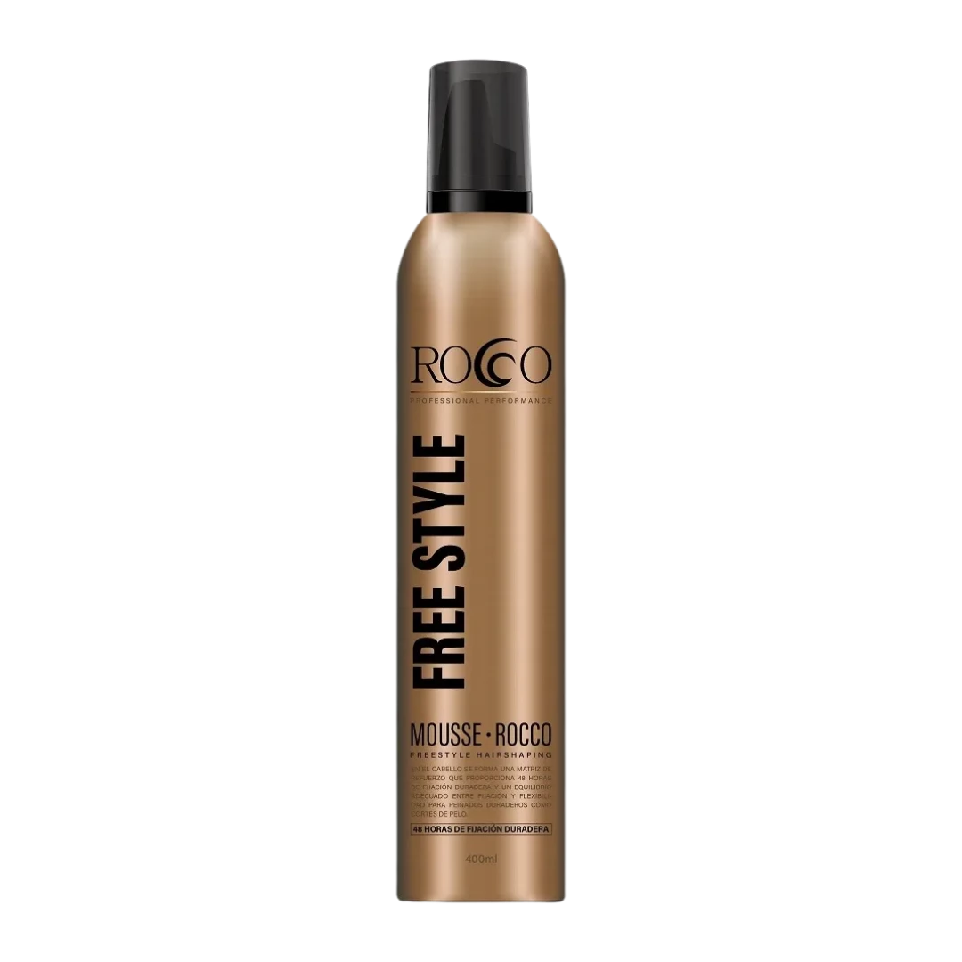 mousse-rocco-400ml-extravagantebarber Mousse Fijación ROCCO 400ml - Imagen 1
