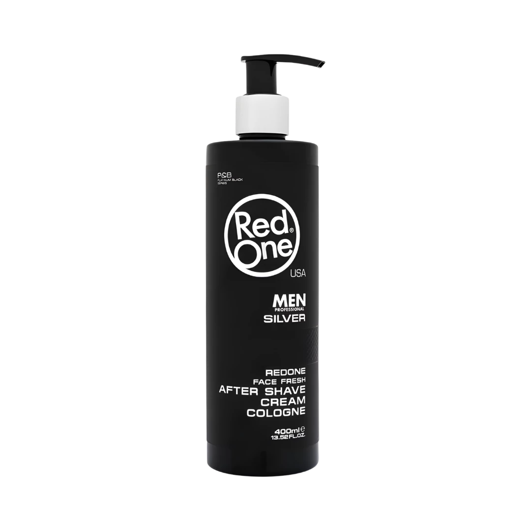 after-shave-crema-red-one-silver-extravagantebarber After Shave Crema RED ONE Silver 400ml - Imagen 1