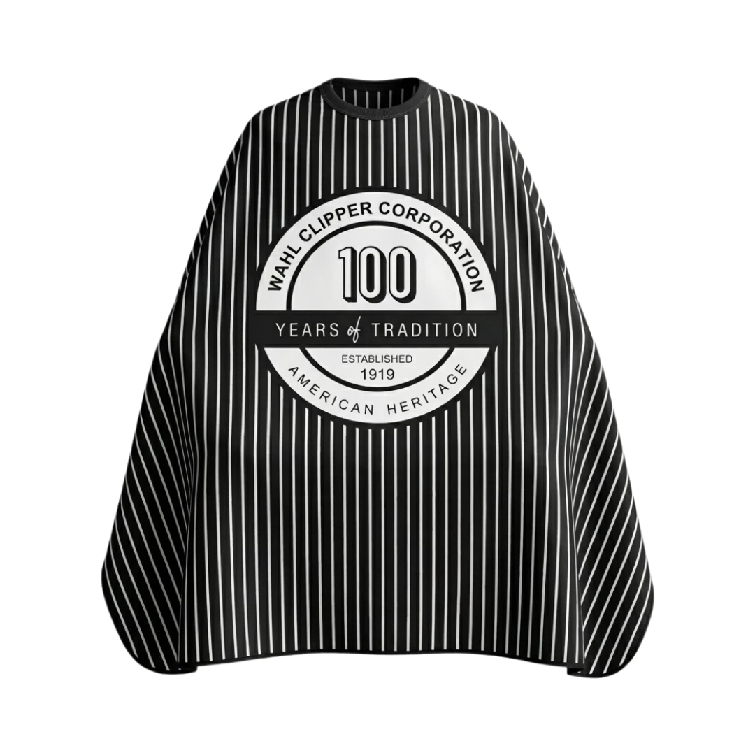 capa-wahl-100-años-negro-blanco-extravagantebarber-1 Capa WAHL 100 Años - Imagen 1