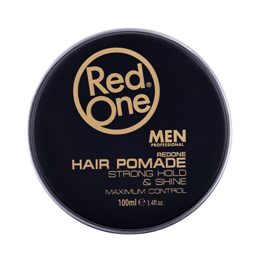 cera-red-one-black-pomade-extravagantebarber Cera RED ONE Black Pomade 100ml - Imagen 1
