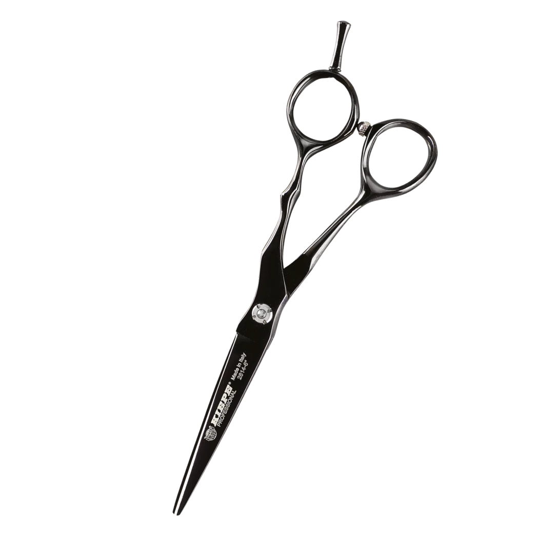 tijera-kiepe-filo-navaja-monster-cut-black-5-5-extravagantebarber Tijera KIEPE Filo Navaja Monster Cut Black 5.5" - Imagen 1