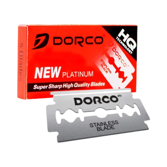Filo Hojilla DORCO HQ Red 60 uds. Dobles - Imagen 2