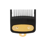 Peine Alzada Alternativo Negro - Dorado 1.0"