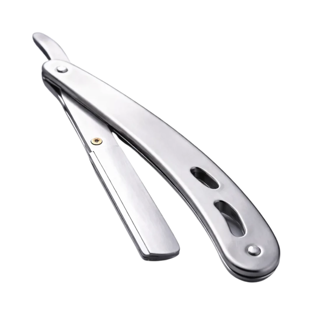 porta-navaja-hair-star-silver-extravagantebarber Porta Navaja HAIR STAR Silver - Imagen 1