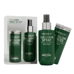 Set Fibra Capilar & Spray Fijadora IMMORTAL Negro 150ml - Imagen 2