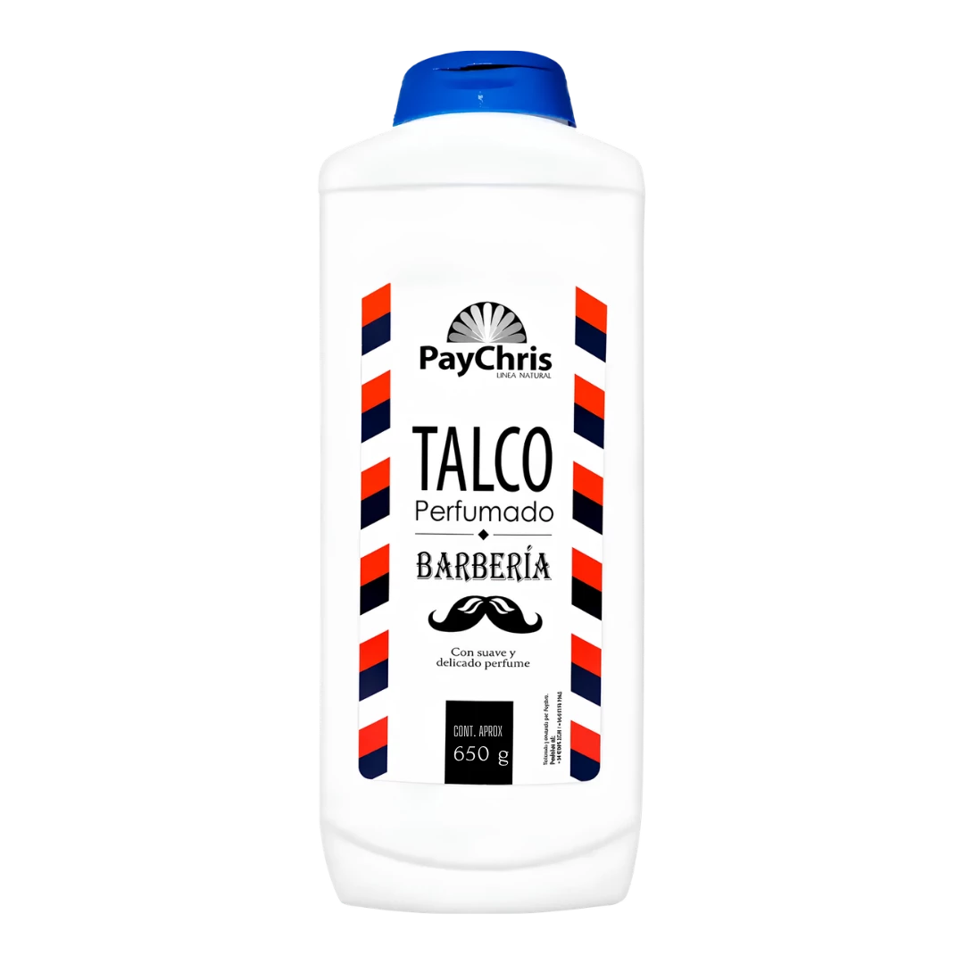 talco-perfumado-650gr-extravagantebarber Talco Perfumado PAYCHRIS 650gr - Imagen 1