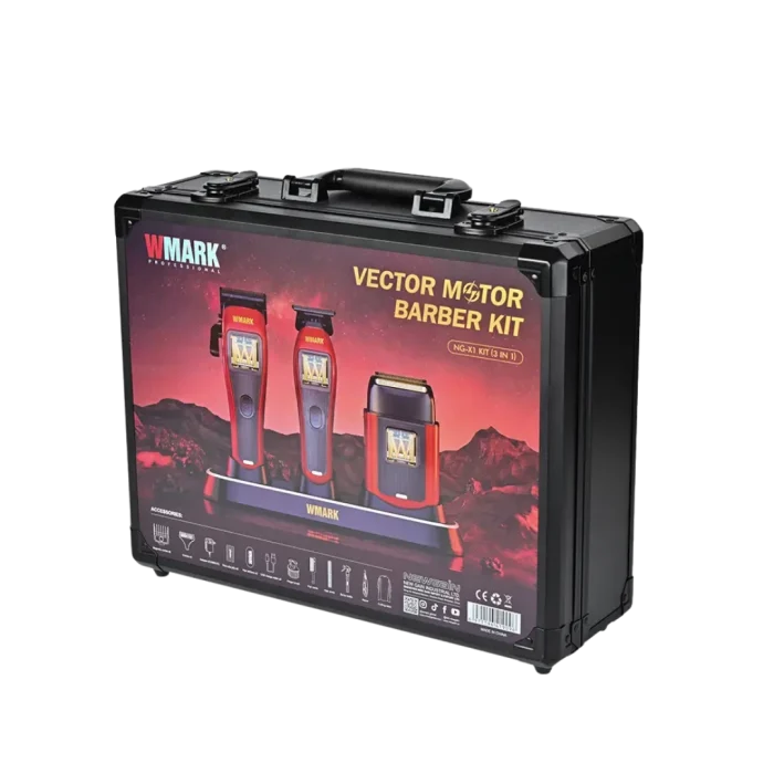 Combo WMARK 3 en 1 NG-X1 - Clipper- Trimmer - Shaver - Imagen 5